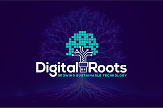 design a modern icon and text based logo for your business