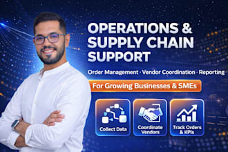 provide remote operations and supply chain management support