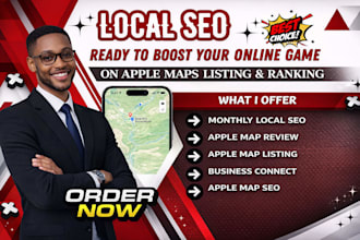 list your local seo business on apple map listing, verify business connect