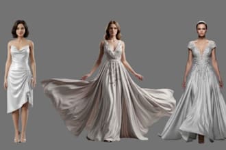 create 3d metahuman cloth 3d garment apparel, 3d cloth mockup in clo3d