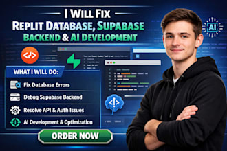 fix replit database supabase backend error data replit ai development replit ai