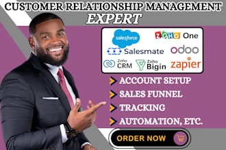 setup salesmate odoo crm zoho crm zoho bigin zoho one salesforce zap integration