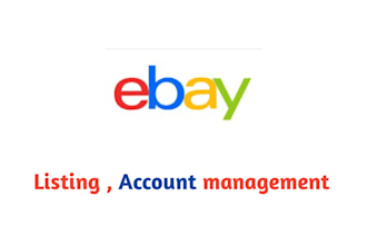 create ebay listing , order proceeding and customer service