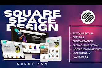 squarespace website, squarespace design, redesign squarespace, squarespace seo