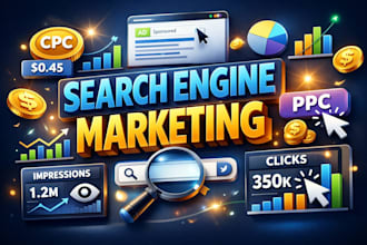 set up and manage high converting google ads SEM campaigns