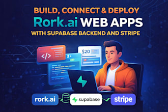 build connect and deploy rork ai web apps with supabase backend and stripe