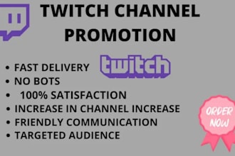 complete twitch promotion twitch partner live viewers twitch affiliate chatters