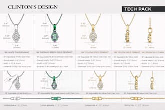 do pendant 3d cad design, jewelry cad model, factory ready techpack for earrings