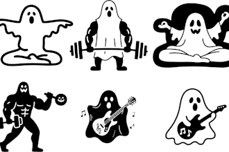 professionally art high quality any silhouette vector object