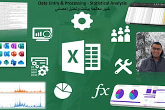 do ms excel and word data entry and copywriting