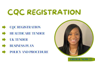 do cqc registration and write winning nhs and UK healthcare tenders