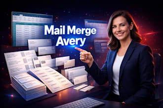 microsoft excel labels envelopes mail merge avery mail merge