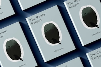 design a minimal book cover for poetry or novels