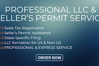 register your llc for sales tax or sellers permit