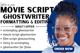 ghostwriter movie script screenplay script writing screenwriting TV series