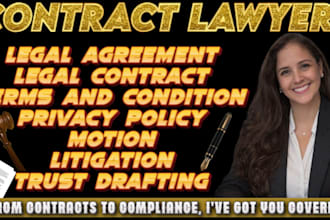 draft clear and professional terms and conditions for your website or app