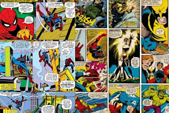 do comic panel comic book pages comic graphic novel art illustration character