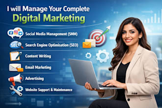 manage your complete social media marketing