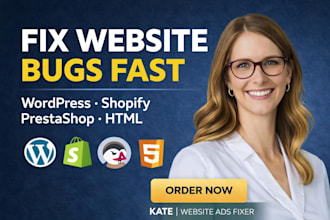 fix wordpress bug liquid shopify bug issue  prestashop bug error fix HTML issue