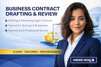 draft nda, service agreement and business contracts