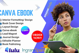 canva ebook design canva workbook and ebook editing canva ebook design service