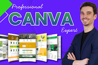 canva landing page, canva website, landing page, canva website design