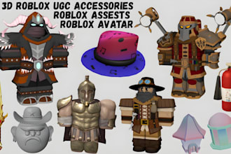 create 3d roblox ugc model roblox clothing roblox map roblox 3d model low poly