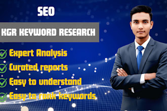 do advanced kgr keyword research for rapid organic traffic