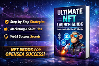 create, launch, and promote your nft collection for open sea and web3 success