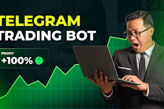 develop a telegram trading bot for forex crypto automation