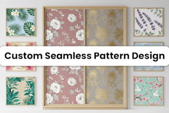 design professional seamless repeat patterns