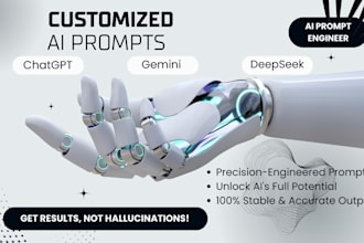 be your expert ai prompt engineer for any custom ai prompt