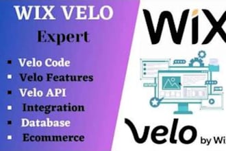 do wix velo custom features, database integration, bug fixes with wix code