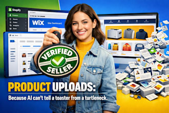 do wix website product upload and shopify product upload