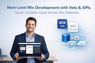 develop your wix website using wix velo, wix code and databases