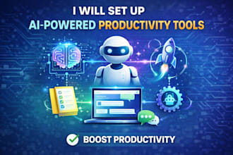 set up ai powered productivity tools automation tools