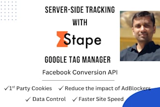 set up meta conversion API server side tracking with GTM and stape