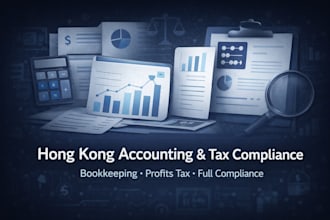 handle hong kong accounting bookkeeping and profits tax filing compliance