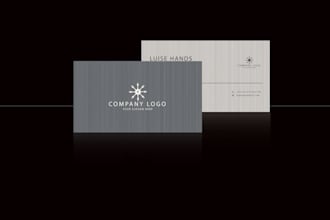 do an amazing business card design for vistaprint
