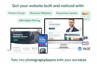 create a simple and affordable website for you