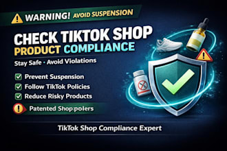 check tiktok shop product compliance to prevent suspension