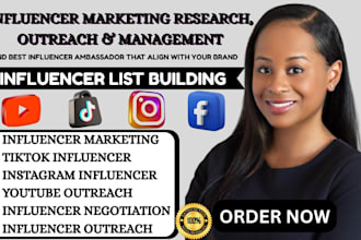 research instagram youtube and tiktok influencers for influencer marketing