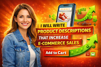 write product descriptions that increase ecommerce sales