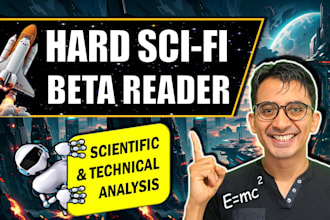 be your expert hard sci fi beta reader