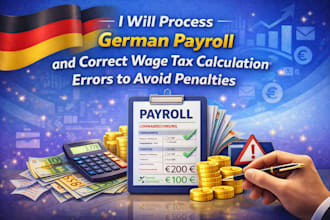 do german payroll tax, correct wage tax calculation errors to avoid penalties