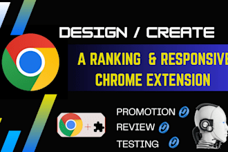 develop chrome extension, browser extension, chrome extension promotion