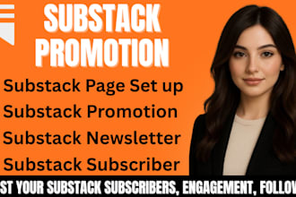 do substack promotion to grow your substack page and account
