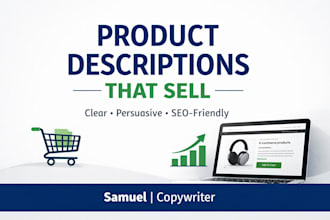 write engaging copy and product descriptions that sell