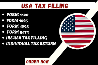 do us tax return, us tax filling, llc tax, business tax return,1120 and 5472cpa