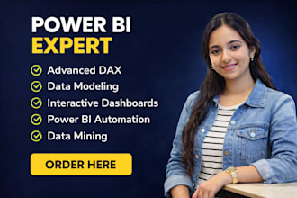 create business dashboard in power bi to track performance and growth